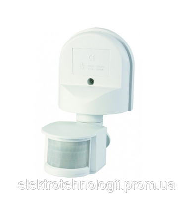 Датчик движения Luxel 180° 1200W IP44 белый