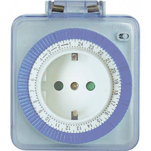 Розетка с таймером (суточная) ТМ-31 16А IP44 Feron
