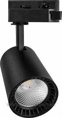 Трековый светильник 8W 640lm 4000k IP40 Feron черный