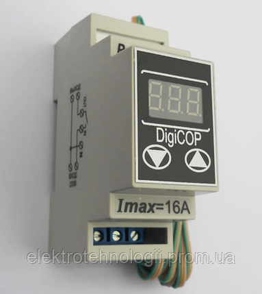 Терморегулятор МТР-2 16А DIN-рейка цифровой DigiCOP