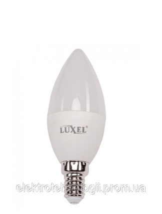 Светодиодная лампа Luxel C37 6w E14 4000K