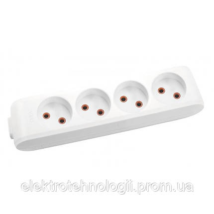 Колодка на 4 гнезда без заземления  VIKO by Panasonic Multi-Let