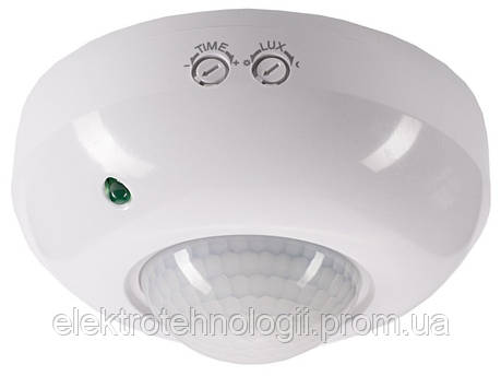 Датчик движения Luxel 360° 1200W IP20 белый