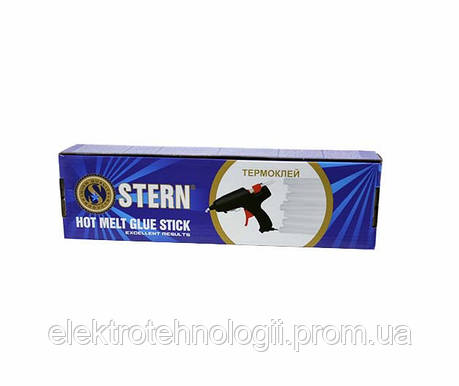 Клеевые стержни (термо клей) Stern Ø7 мм х 300 мм прозрачные 1 КГ, 82 шт/компл.