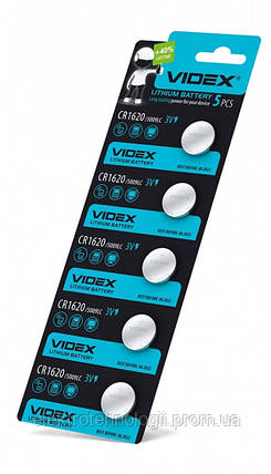Батарейка литиевая Videx  5шт BLISTER CARD