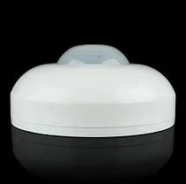 Инфракрасный датчик движения BIOM IRM-03W max 1200Вт 360° , потолочный, белый