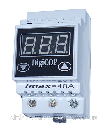 Реле напряжения (барьер) 40А Lift DIN Digi COP