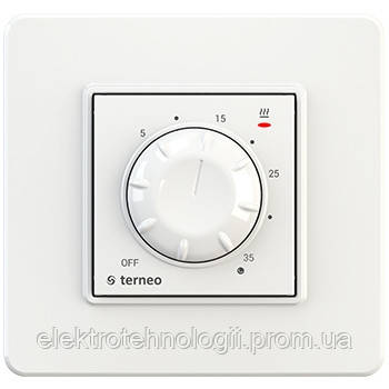 Терморегулятор для ик-панелей terneo rol белый