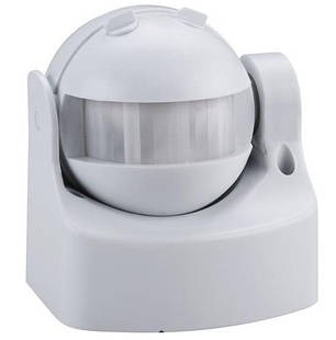 Датчик движения Horoz HL 482 Linea 180° 1000W белый, черный