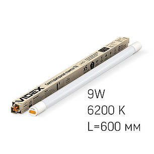 Светодиодная лампа VIDEX T8 9W 60 см 6200K,стекло матовое