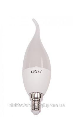 Светодиодная лампа Luxel свеча на ветру C37 7w E14 4000K