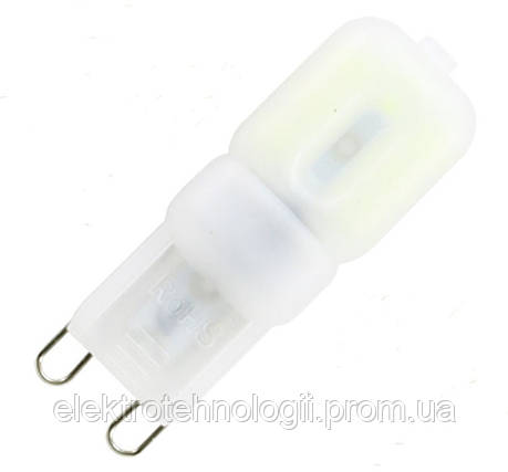 Светодиодная лампа Biom G9 3W 2835 PC 3000K AC220