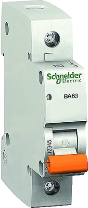 Автоматический выключатель BA63 1P 6А Schneider Electric