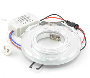 Светильник прозрачный с LED подсветкой Feron под лампу