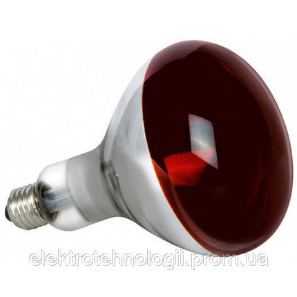 Лампа инфракрасная Right Hausen ИКЗК для обогрева 125W E27 в гофре