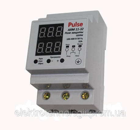 Барьер (реле напряжения) ARM 11 32А DIN Pulse
