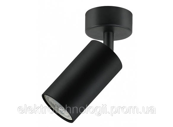 Акцентный светильник GU10 IP20 черный DLD-08B Luxel