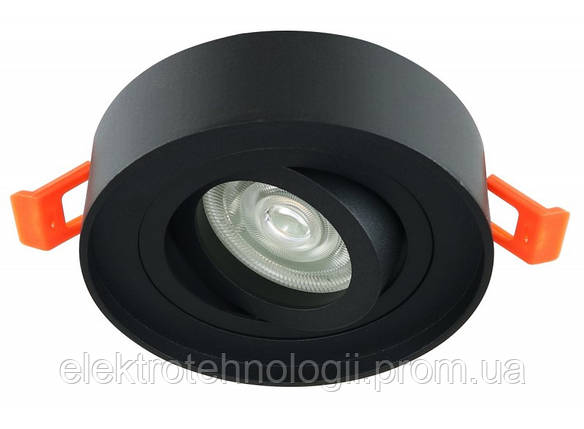 Акцентный светильник GU5.3 IP20 черный DLD-01B Luxel