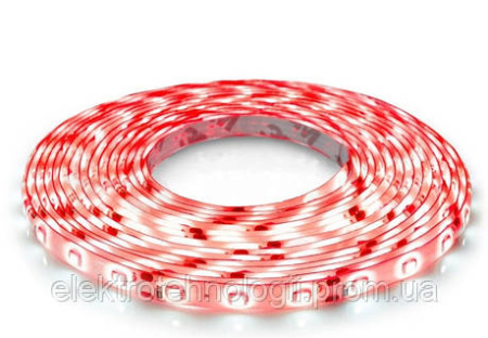 Светодиодная лента SMD3528-60 IP65 красная 1м