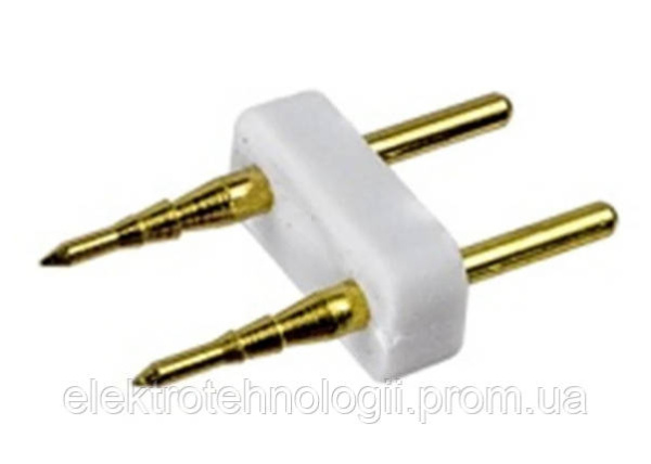 Коннектор для ленты NEON 12B 2835-120 2pin-pin (иголка 2-х стор.)