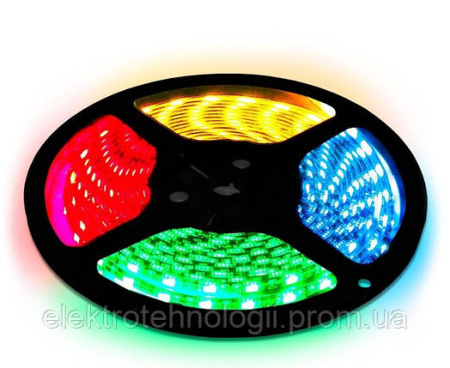 Светодиодная лента SMD5050-60 IP65 RGB 1м