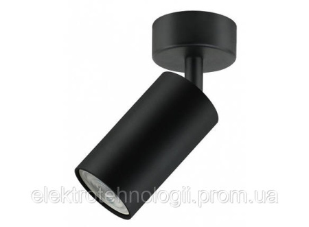 Акцентный светильник GU10 IP20 черный DLD-08B Luxel